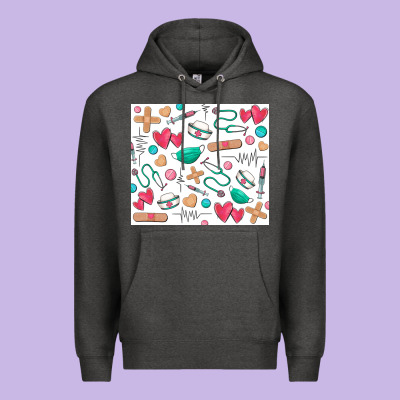 Nurse Premium Hoodie Designed By Zillion Design Studio