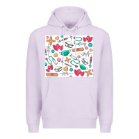 Lilac nurse Premium Hoodie - Zillion Design Studio