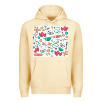 Pina Colada nurse Premium Hoodie - Zillion Design Studio
