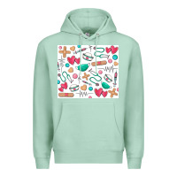 Seafoam nurse Premium Hoodie - Zillion Design Studio
