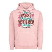 She Works Willingly With Her Hands Urban Hoodie | Teevron