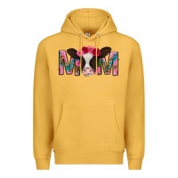 Mustard mom with cow mothers day Premium Hoodie - texasbilliewilder