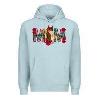 Blue Mist mom with horse mothers day Premium Hoodie - texasbilliewilder