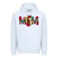 White mom with horse mothers day Premium Hoodie - texasbilliewilder