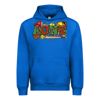 Cobalt aunt softball Urban Hoodie - Zillion Design Studio