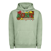 Pigment Oil Green aunt softball Urban Hoodie - Zillion Design Studio