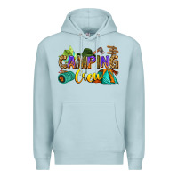 Blue Mist camping crew Premium Hoodie - Zillion Design Studio