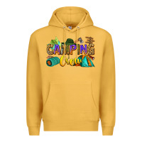 Mustard camping crew Premium Hoodie - Zillion Design Studio