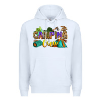 White camping crew Premium Hoodie - Zillion Design Studio