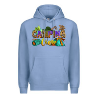 Colony Blue camping crew Premium Hoodie - Zillion Design Studio