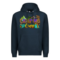Navy camping crew Premium Hoodie - Zillion Design Studio