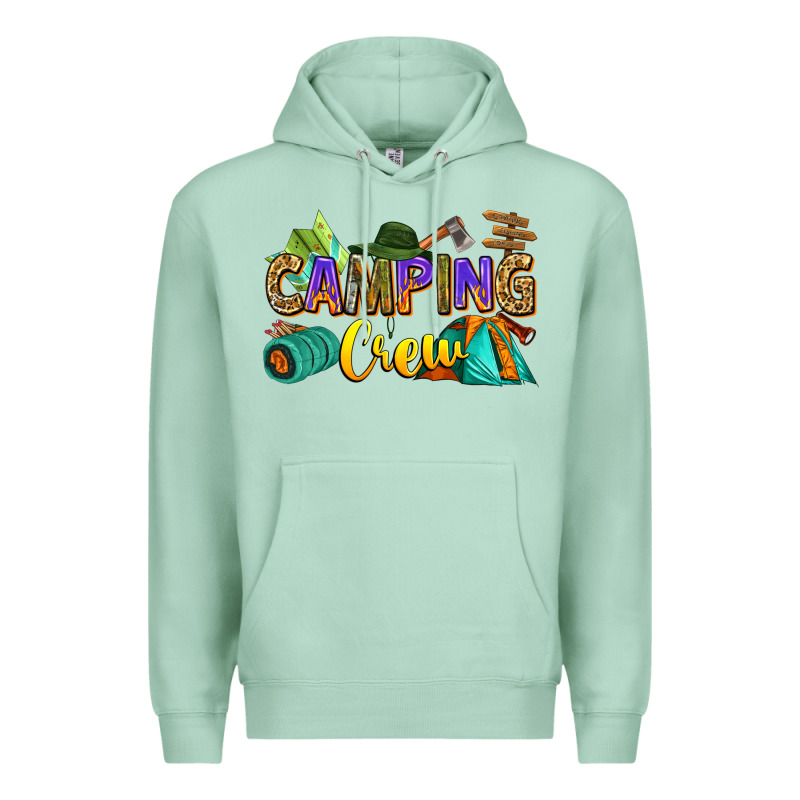 Camping Crew Premium Hoodie by Zillion Design Studio | Teevron