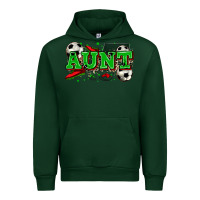 Forest Green aunt soccer Urban Hoodie - Zillion Design Studio