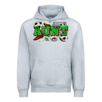 Heather Grey aunt soccer Urban Hoodie - Zillion Design Studio