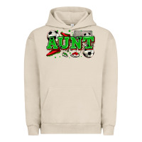 Pigment French Oak aunt soccer Urban Hoodie - Zillion Design Studio