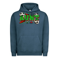 Pigment Midnight Navy aunt soccer Urban Hoodie - Zillion Design Studio