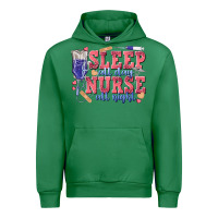 Emerald sleep all day nurse all night Urban Hoodie - texasbilliewilder