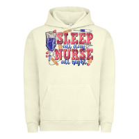Pigment Pistachio sleep all day nurse all night Urban Hoodie - texasbilliewilder