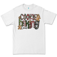 White Cookie Baking Crew Premium Tee - CowhideDigitalArt