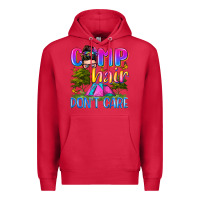 Cardinal camp hair don't care Premium Hoodie - Zillion Design Studio