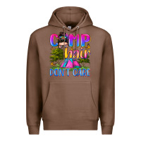 Chestnut camp hair don't care Premium Hoodie - Zillion Design Studio