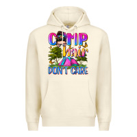 Sandshell camp hair don't care Premium Hoodie - Zillion Design Studio