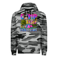 Slate Camo camp hair don't care Premium Hoodie - Zillion Design Studio
