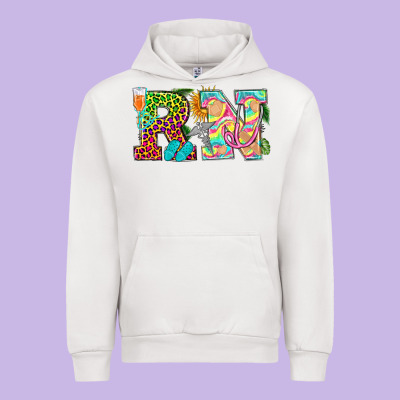 Summer Rn Urban Hoodie Designed By Texasbilliewilder