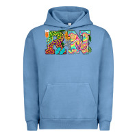 Pigment Pebble Blue summer rn Urban Hoodie - texasbilliewilder