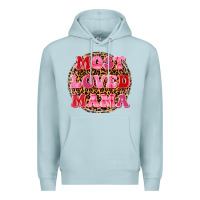 Blue Mist most loved mama Premium Hoodie - texasbilliewilder