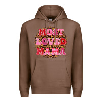 Chestnut most loved mama Premium Hoodie - texasbilliewilder