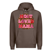 Coffee most loved mama Premium Hoodie - texasbilliewilder