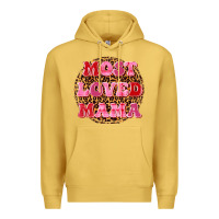 Antique Gold most loved mama Premium Hoodie - texasbilliewilder
