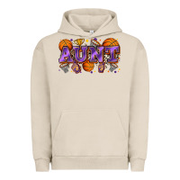 Pigment French Oak aunt basketball Urban Hoodie - Zillion Design Studio