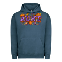 Pigment Midnight Navy aunt basketball Urban Hoodie - Zillion Design Studio