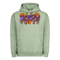 Pigment Oil Green aunt basketball Urban Hoodie - Zillion Design Studio