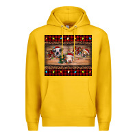 Lemon hohoho christmas cows Premium Hoodie - RanaPortraitStore
