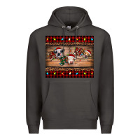 Smoke hohoho christmas cows Premium Hoodie - RanaPortraitStore