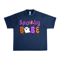 Navy spooky babe Urban Heavy Tee - Artiststas