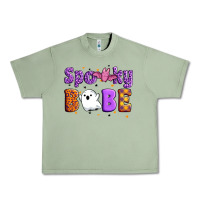 Oil Green spooky babe Urban Heavy Tee - Artiststas