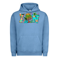 Pigment Pebble Blue summer lpn Urban Hoodie - texasbilliewilder