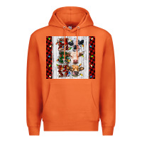 Carrot ho ho ho christmas cow Premium Hoodie - RanaPortraitStore