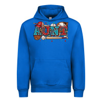 Cobalt aunt baseball Urban Hoodie - Zillion Design Studio