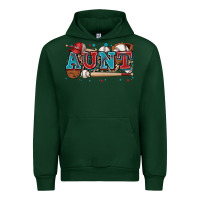 Foreset Green aunt baseball Urban Hoodie - Zillion Design Studio