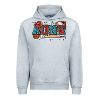 Heather Grey aunt baseball Urban Hoodie - Zillion Design Studio