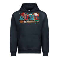 Navy aunt baseball Urban Hoodie - Zillion Design Studio