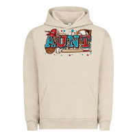 Pigment French Oak aunt baseball Urban Hoodie - Zillion Design Studio