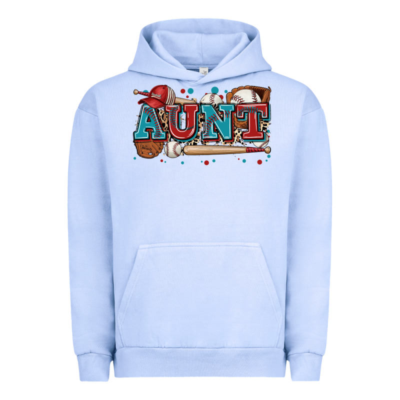 Aunt Baseball Urban Hoodie by Zillion Design Studio | Teevron