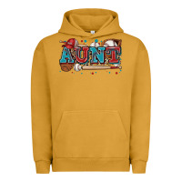 Pigment Peanut Butter aunt baseball Urban Hoodie - Zillion Design Studio