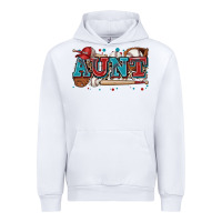 White aunt baseball Urban Hoodie - Zillion Design Studio